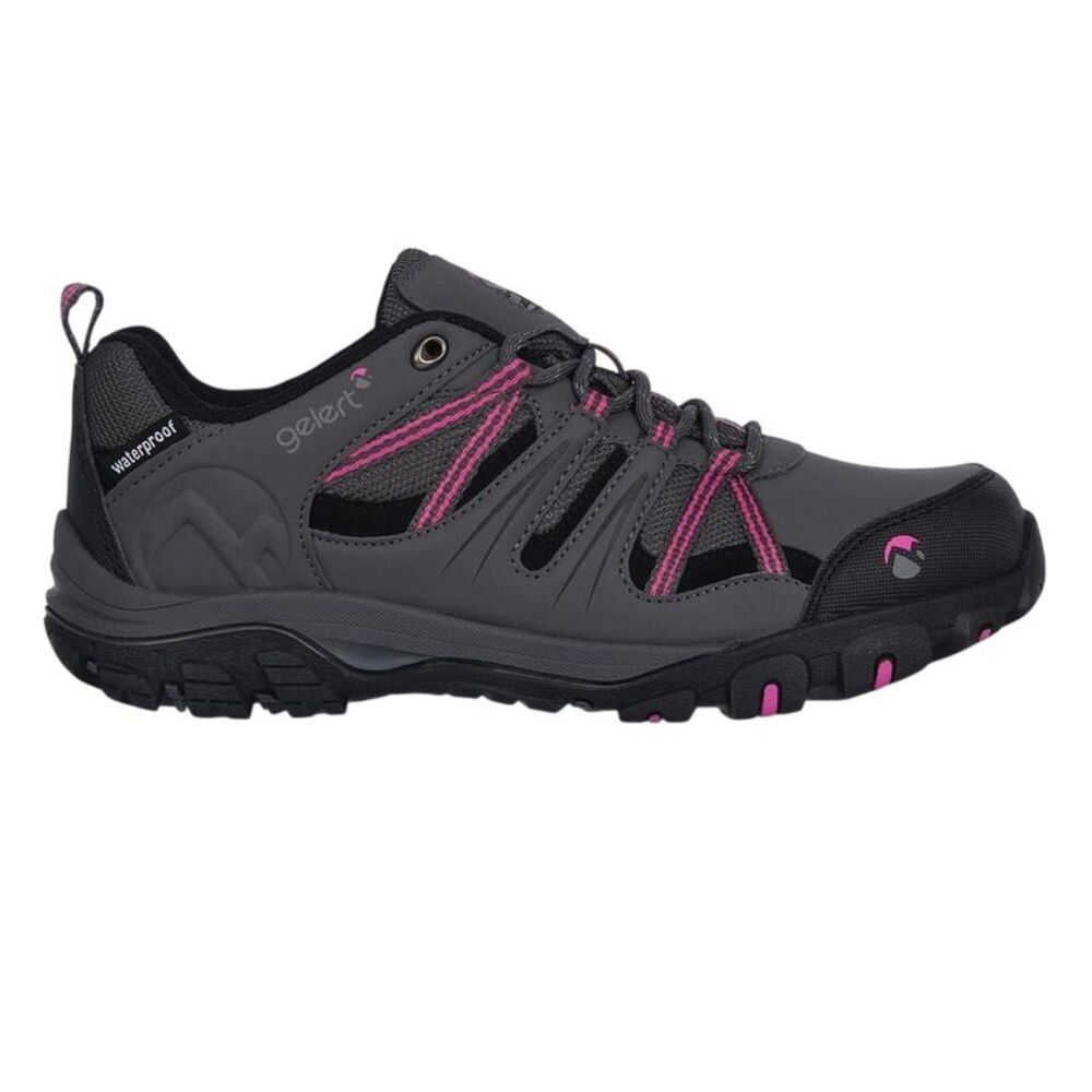 Gelert Womens/Ladies Waterproof Walking Shoes / Charcoal